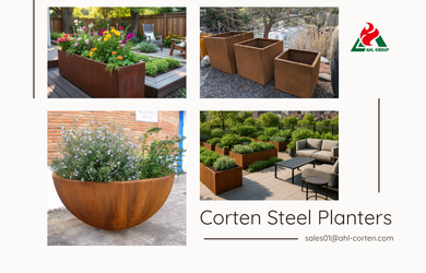 Corten Steel Planter